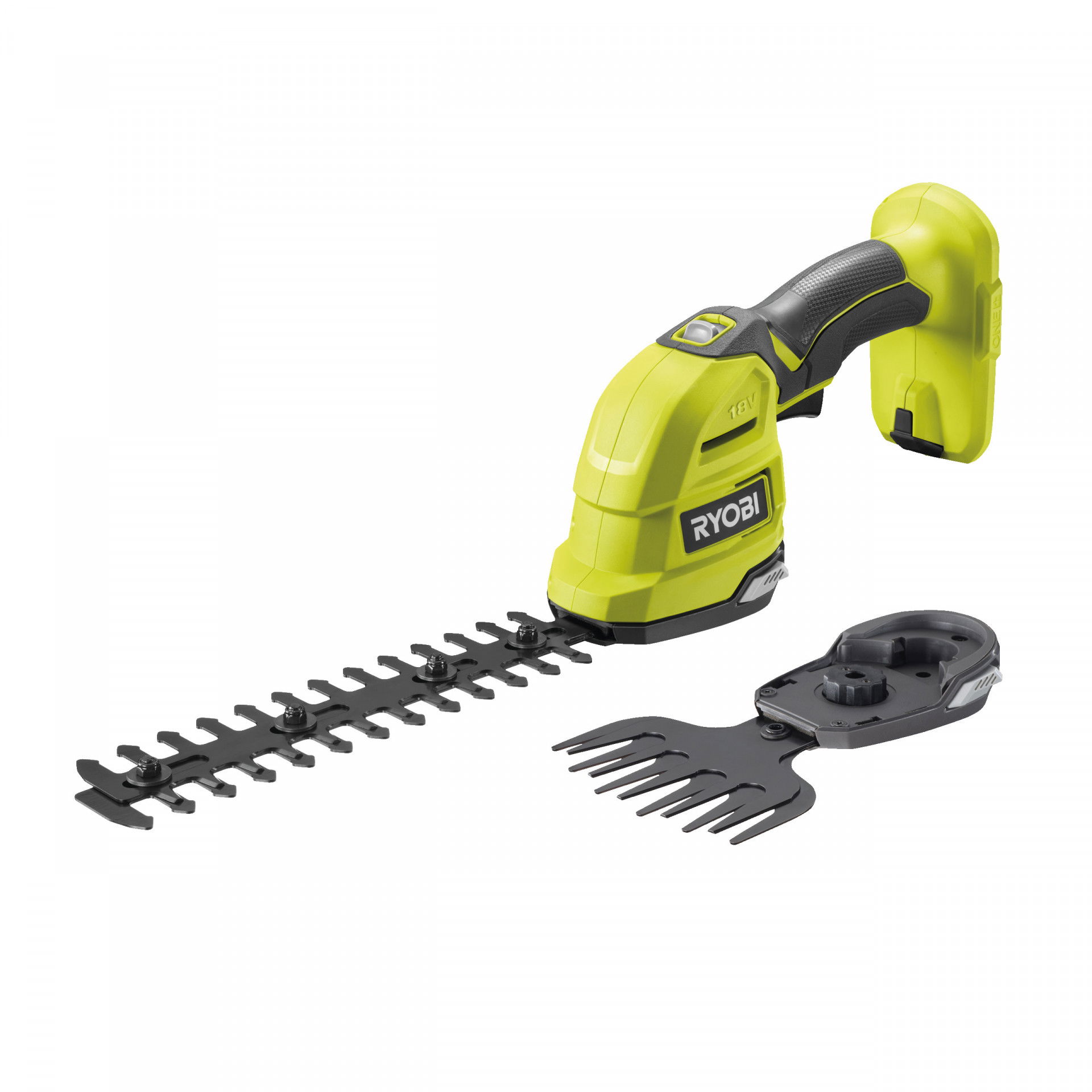 Ryobi RY18GSA-0 akkus kézi pázsit- és sövényvágó (akku és töltő nélkül) termék fő termékképe