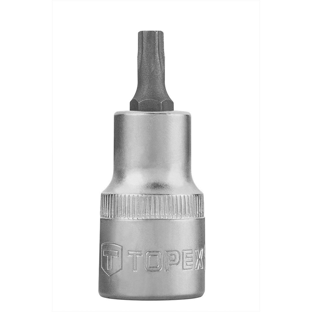 Topex 38D804 1/2"-os torx rátűzőkulcs, T30 termék fő termékképe