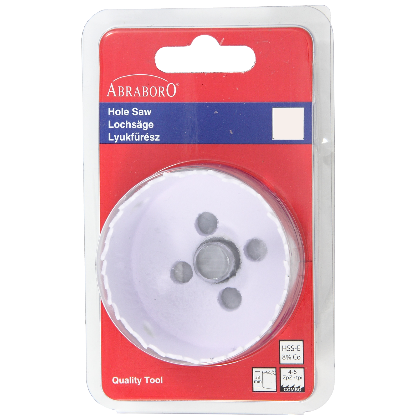 Abraboro 200 mm HSS-Co lyukfűrész termék fő termékképe
