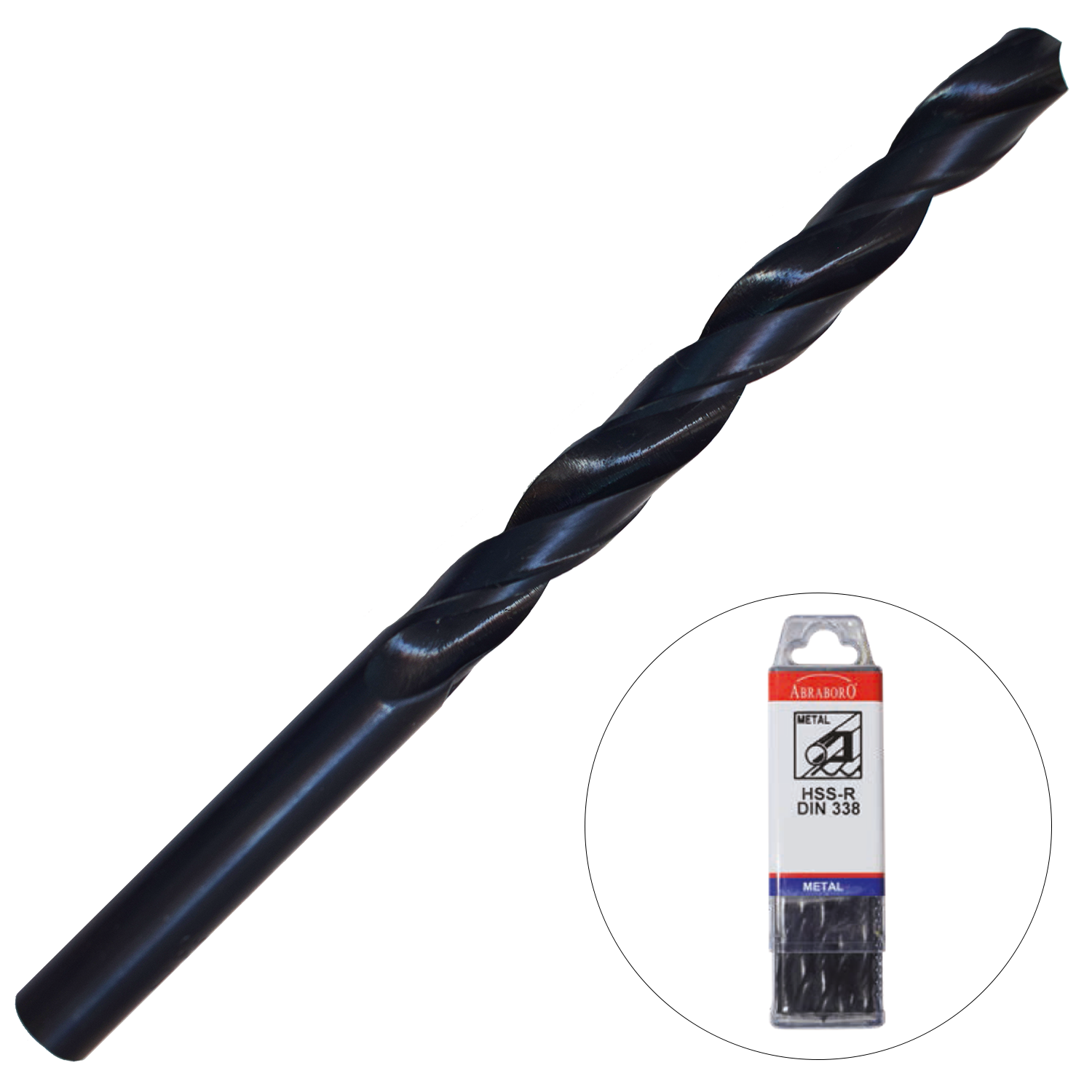 Abraboro 2.8 x 61 / 33 mm HSS-R fémfúró X-Pack, 10 db/csomag termék fő termékképe