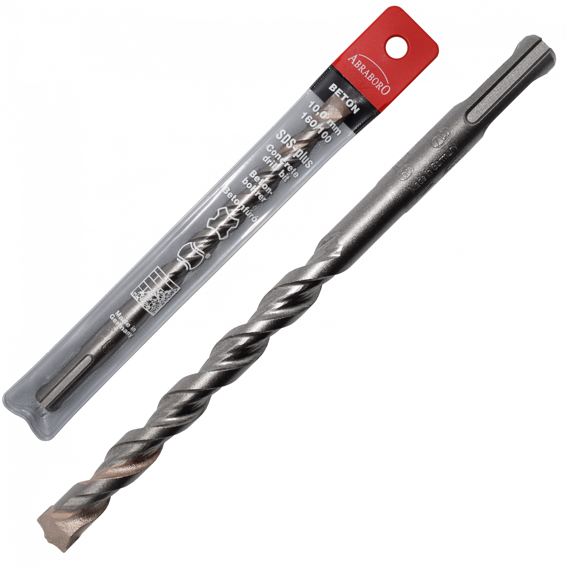 Abraboro 22 x 1000 / 950 mm SDS-plus TWIXX betonfúró műanyag tasakban termék fő termékképe