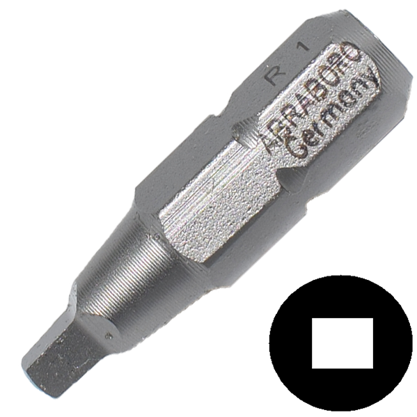 Abraboro SQ 2 x 25 négyszög SUPRA bit, 10 db/csomag termék fő termékképe