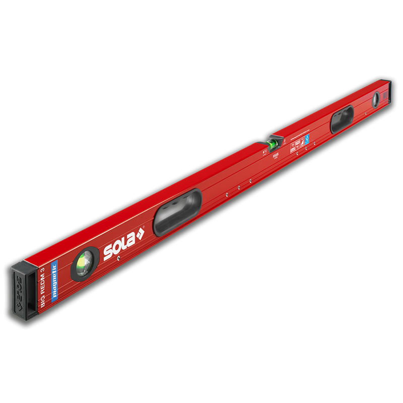 Sola BIG REDM 3 180 mágneses zártszelvény-vízmérték termék fő termékképe