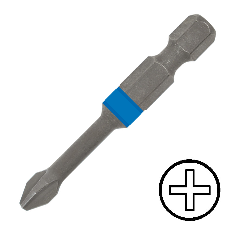 KENNEDY No.3 kereszthornyos csavarhúzó bit 1/4" hatszög illesztéssel, 50 mm termék fő termékképe