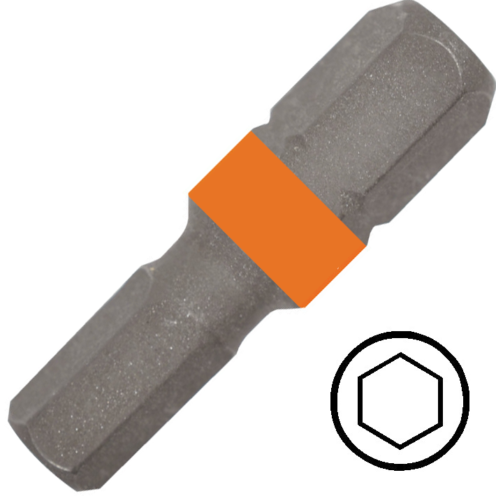 KENNEDY 4 mm hatszög csavarhúzó bit 1/4" hatszög illesztéssel, 25 mm termék fő termékképe