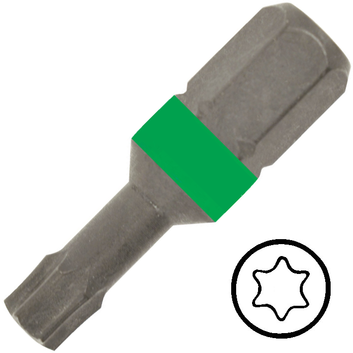 KENNEDY TX10 Torx négyszög csavarhúzó bit 1/4" hatszög illesztéssel, 25 mm termék fő termékképe