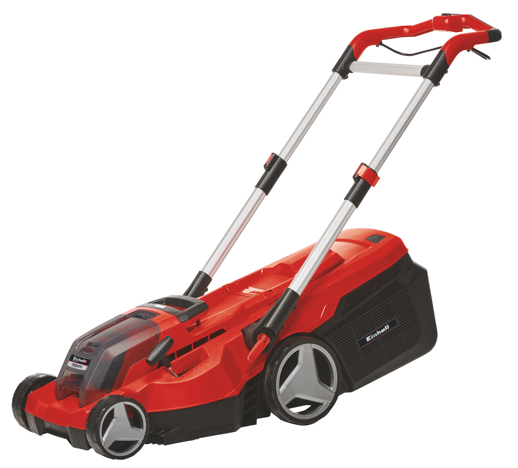 EINHELL RASARRO akkumulátoros fűnyíró (2 x 4.0 Ah Li-ion akkuval) termék fő termékképe
