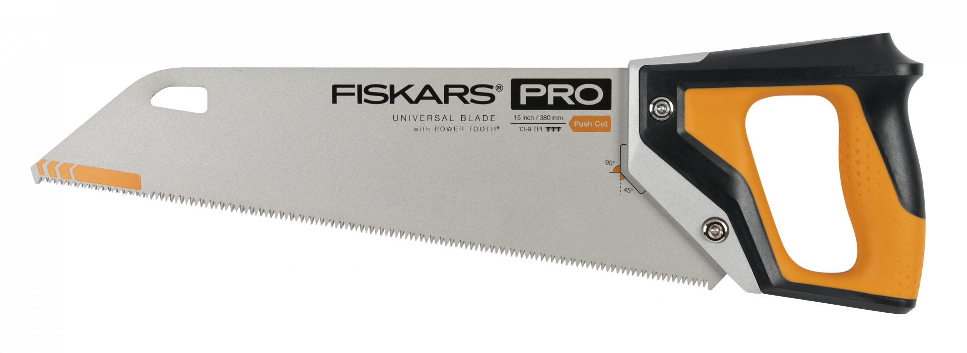 Fiskars Pro PowerTooth™ kézifűrész, 380 mm, 9TPI termék fő termékképe