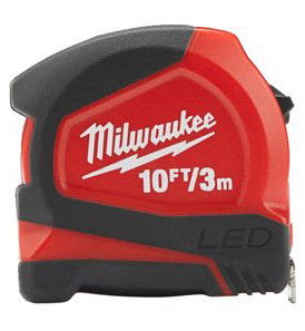Milwaukee Mérőszalag LED lámpával, 3 m / 12 mm termék fő termékképe