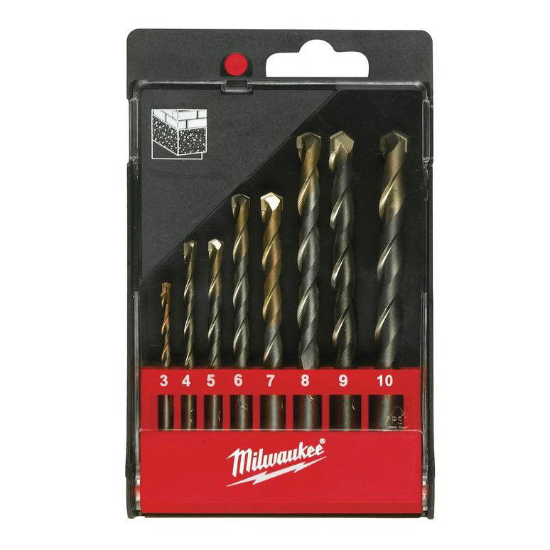 Milwaukee Betonfúró készlet, hengeres befogású, 8 darabos termék fő termékképe