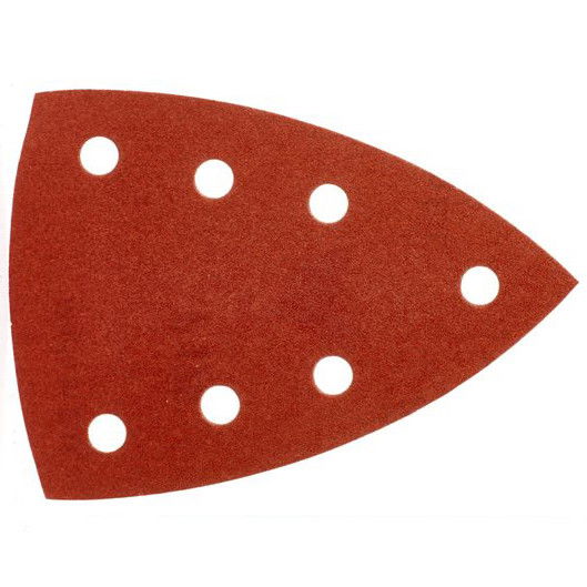 Milwaukee Tépőzáras delta csiszolólap, 100x147 mm, 7 lyukú, 60-as finomság, 10 db/csomag termék fő termékképe