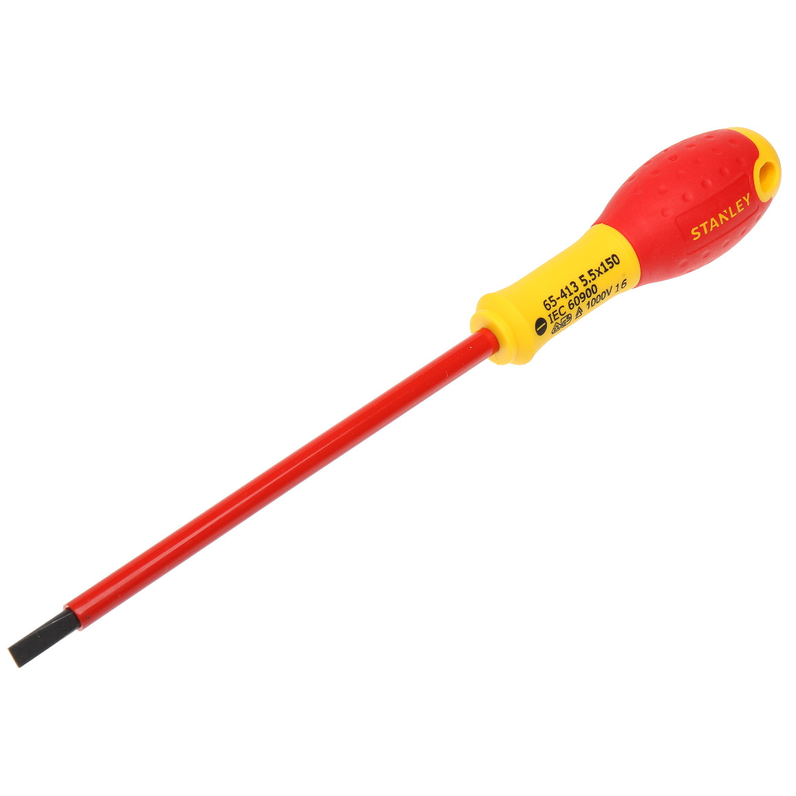 Stanley 0-65-413 FATMAX® szigetelt lapos csavarhúzó, 5.5 x 150 mm (bliszteres) termék fő termékképe