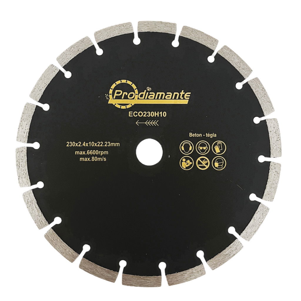 Prodiamante ECO230H10 univerzális vágótárcsa Ø230mm termék fő termékképe