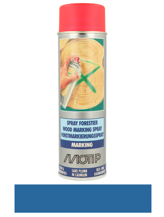 Motip Jelölő festék spray fára, kék, 500 ml termék fő termékképe