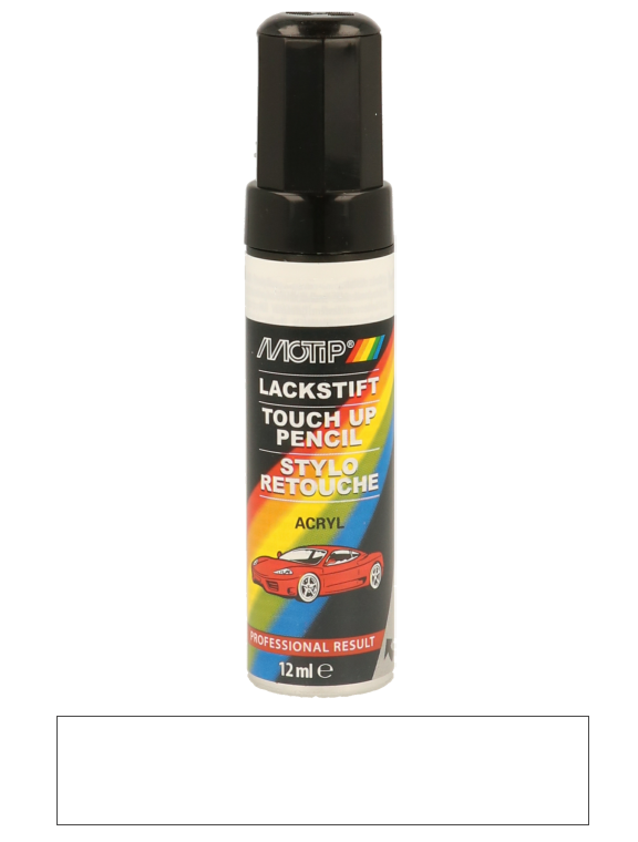 Motip Autó festék javító stift, fényes fehér, 12 ml termék fő termékképe