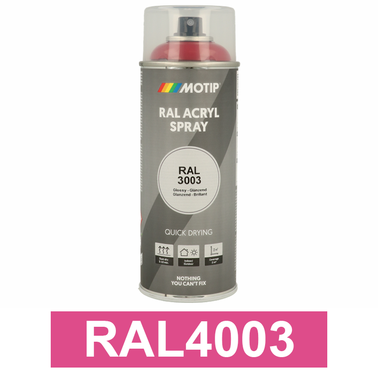 Motip Ipari festék spray, RAL4003, 400 ml termék fő termékképe