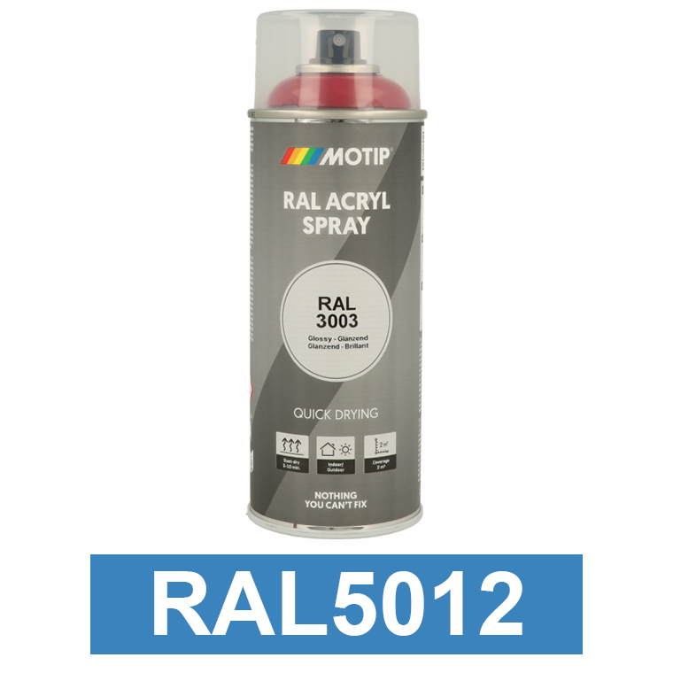 Motip Ipari festék spray, RAL5012, 400 ml termék fő termékképe