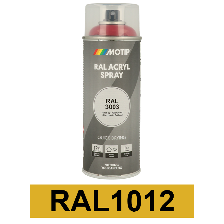 Motip Ipari festék spray, RAL1012, 400 ml termék fő termékképe